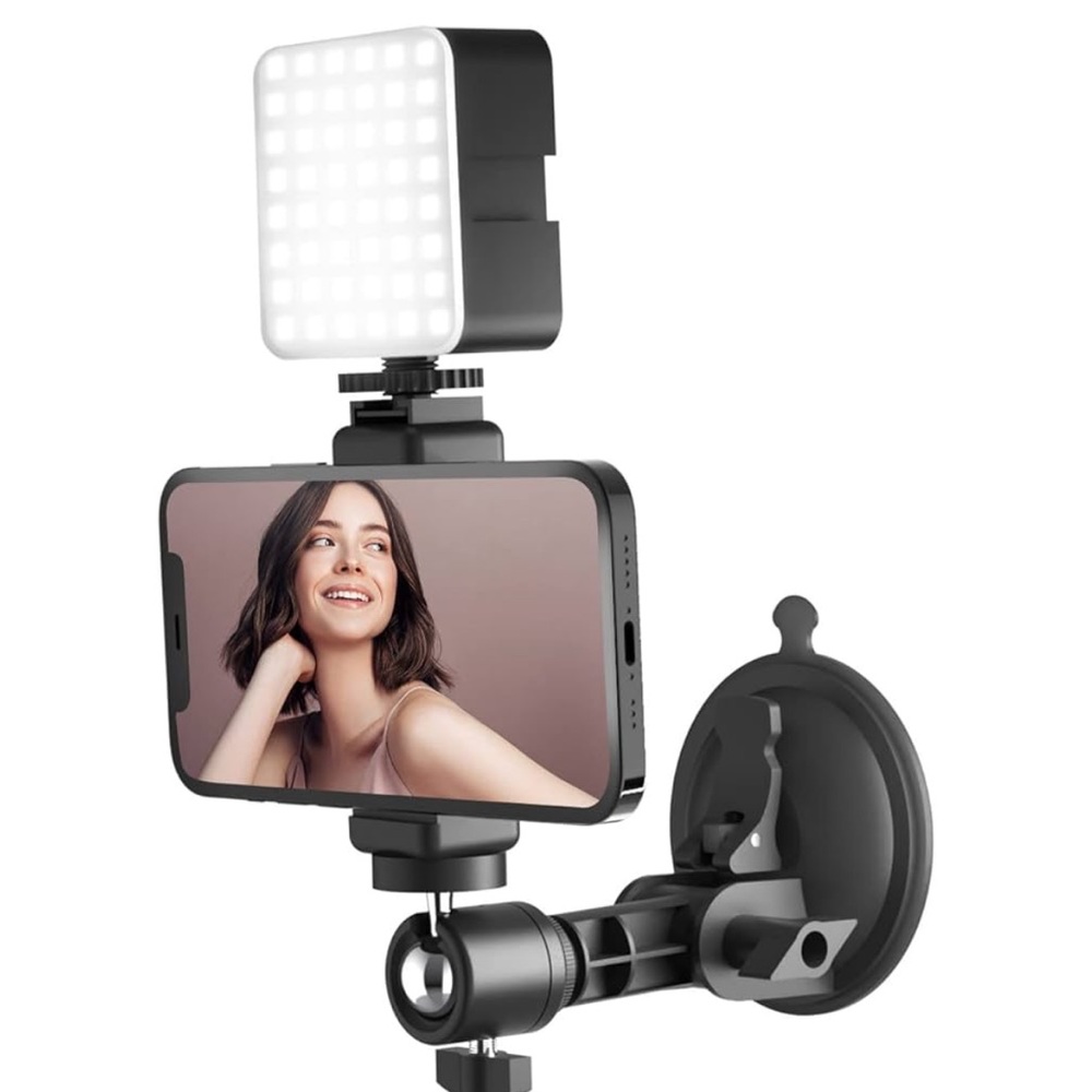 LED Light Phone Mount